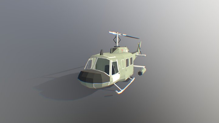 Helicopter (Granny Chapter Two) 3D Model