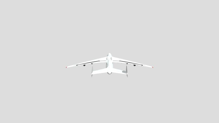 An-225 Mriya model 3D Model