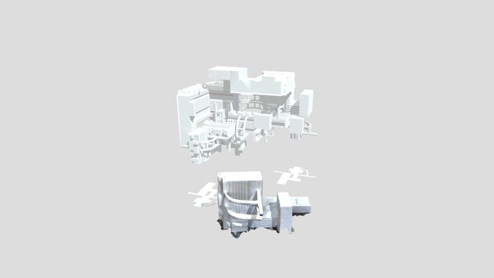 mediums multi media comp 3d model 3D Model