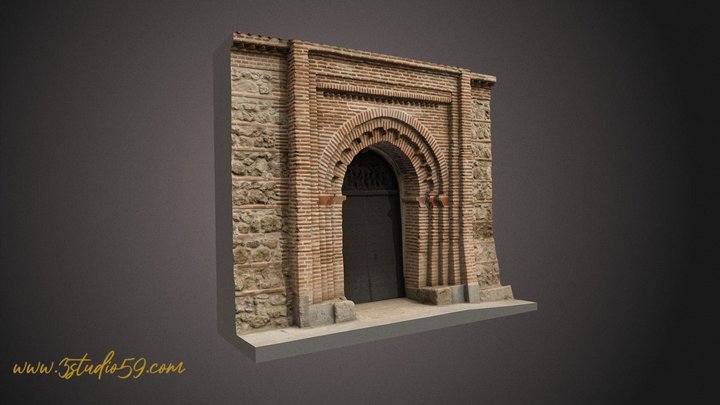 Ermita de Nuestra Señora de la Antigua 3D Model