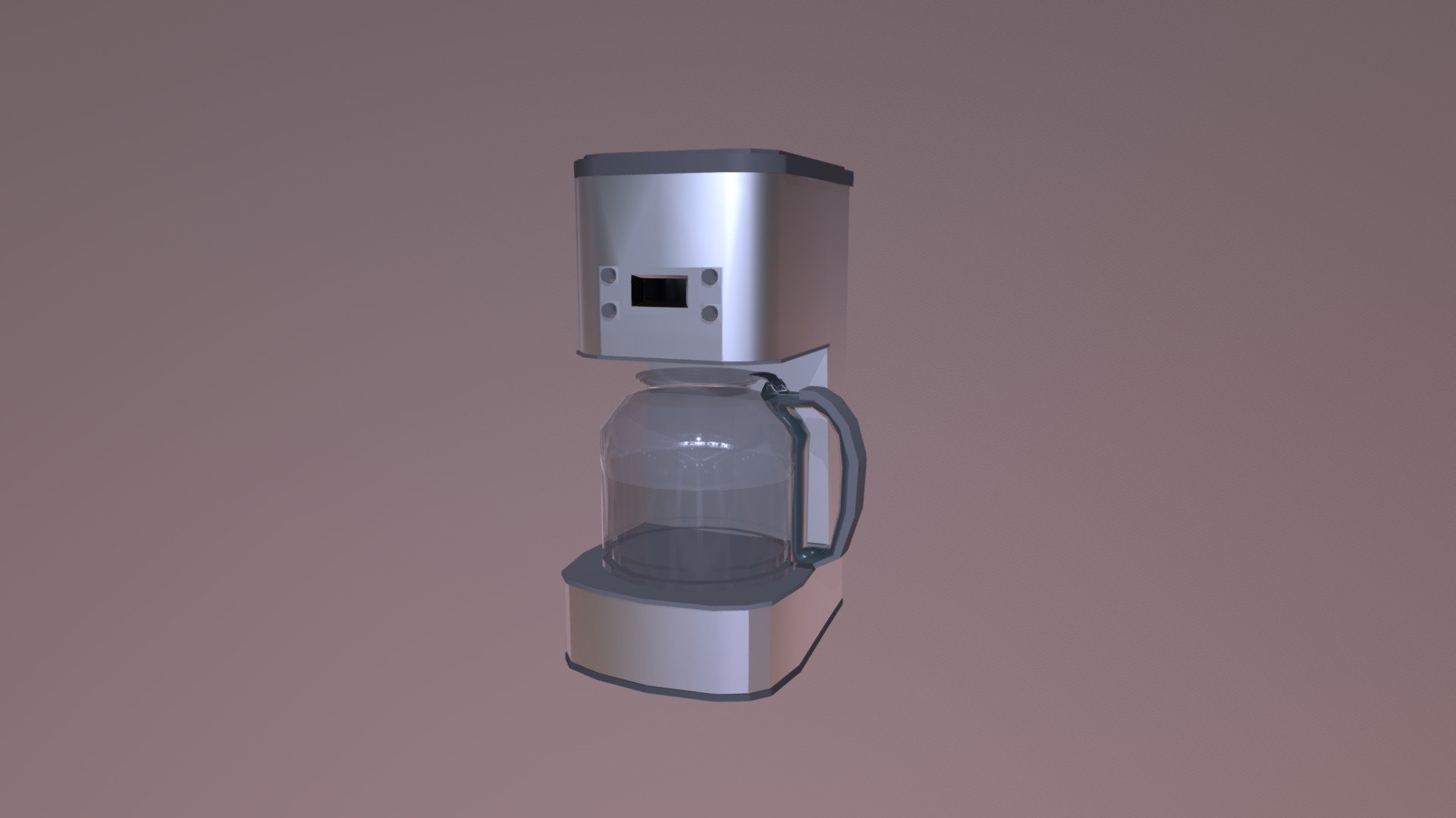 Coffee Maker Low Poly Download Free 3D model by Dami3d [2947273