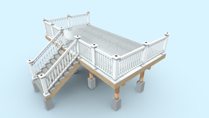 Deck 082523 3D Model