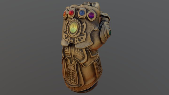 Infinity Gauntlet (Marvel) 3D Model