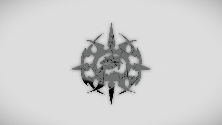 Mortal Kombat fractured logo