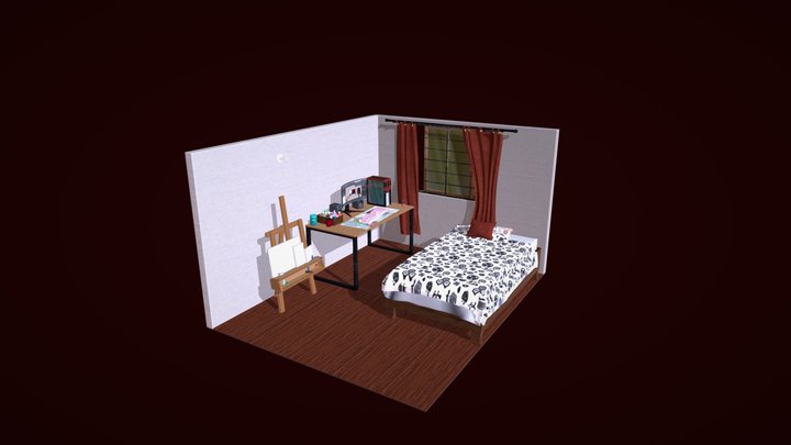 Kashi's Room 3D Model