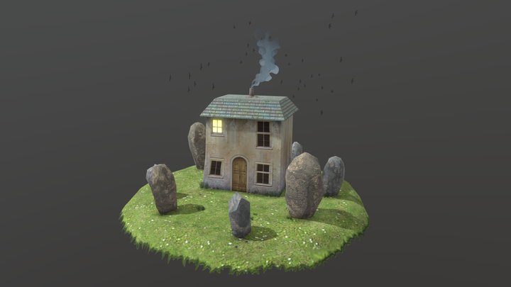 The Paper House 3D Model