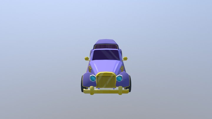 Burns Limo 3D Model