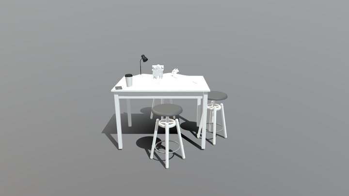 Object Staging 3D Model