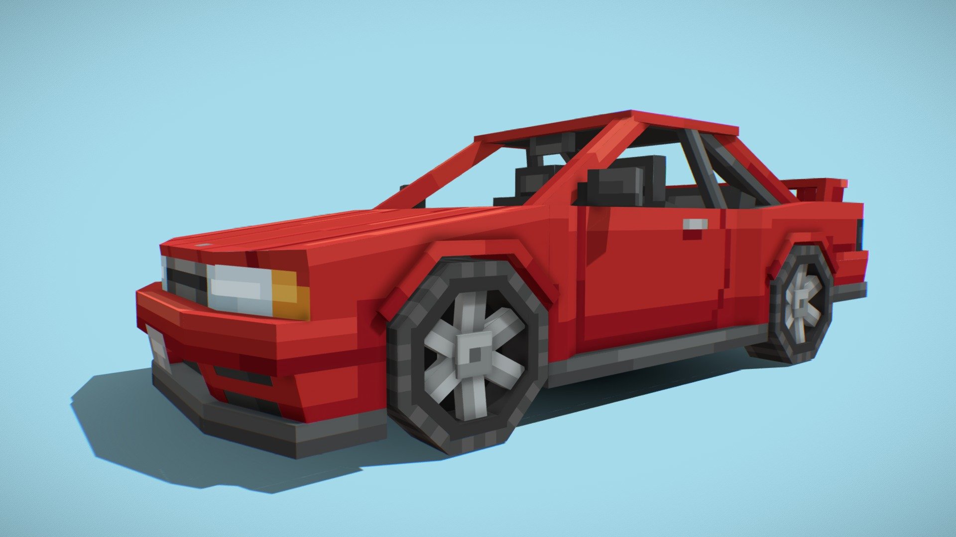 Nissan Skyline R32 | Minecraft - 3D model by Arkharov (@arkharovz ...