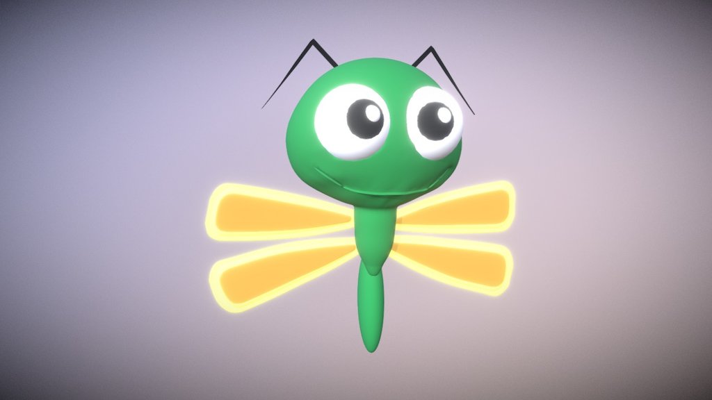 Dragonfly - cartoon