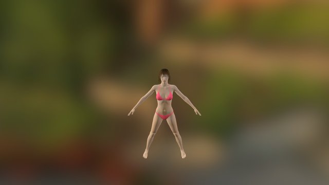 Female Body 3D Model