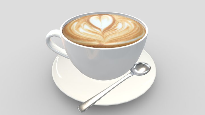 Cup of Coffee 3D Model