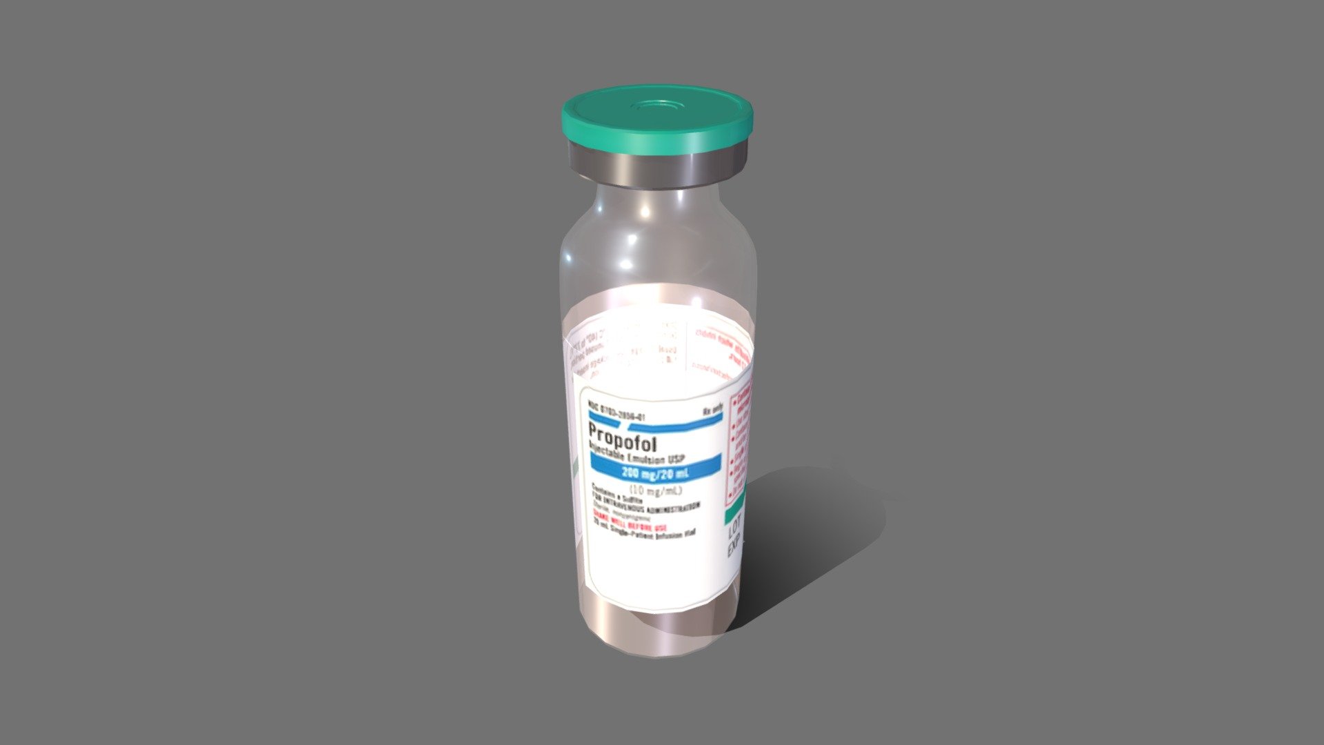 Propofol Buy Royalty Free 3d Model By Mw 3d Mw3dart 294c921 Sketchfab Store 3671