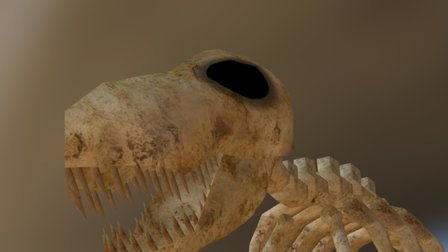 Museum Centerpiece (Nibblesaurus) 3D Model