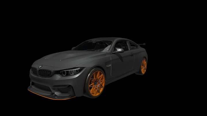 2017 BMW M4 GTS (F82) – Modello 3D gratuito STL