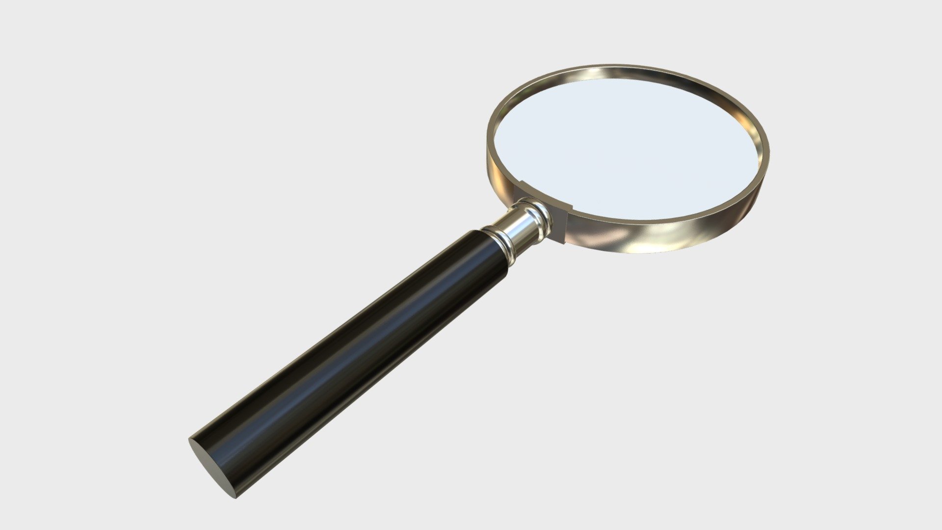Magnifying Glass Buy Royalty Free 3D model by