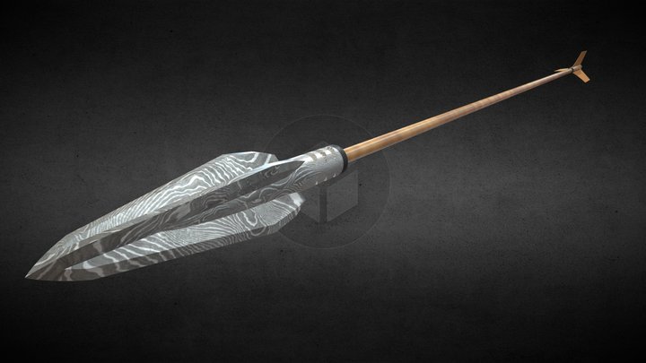 Arrow with conical type vol. 2 3D Model