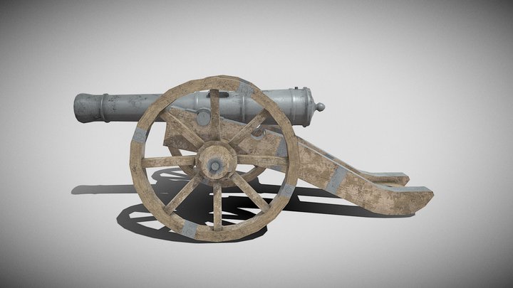 cannon 3D Model