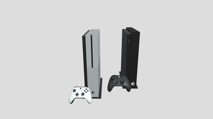 Xbox One X/S 3D Model