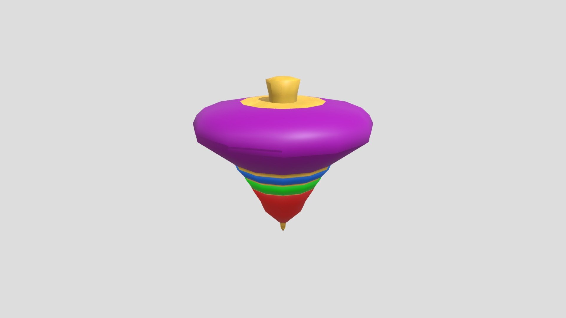Colorful Spinning Top