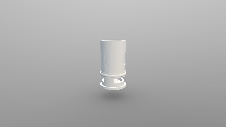 Voopoo PnP-VM1 0.3ohm 32-40W Vape Coil 3D Model