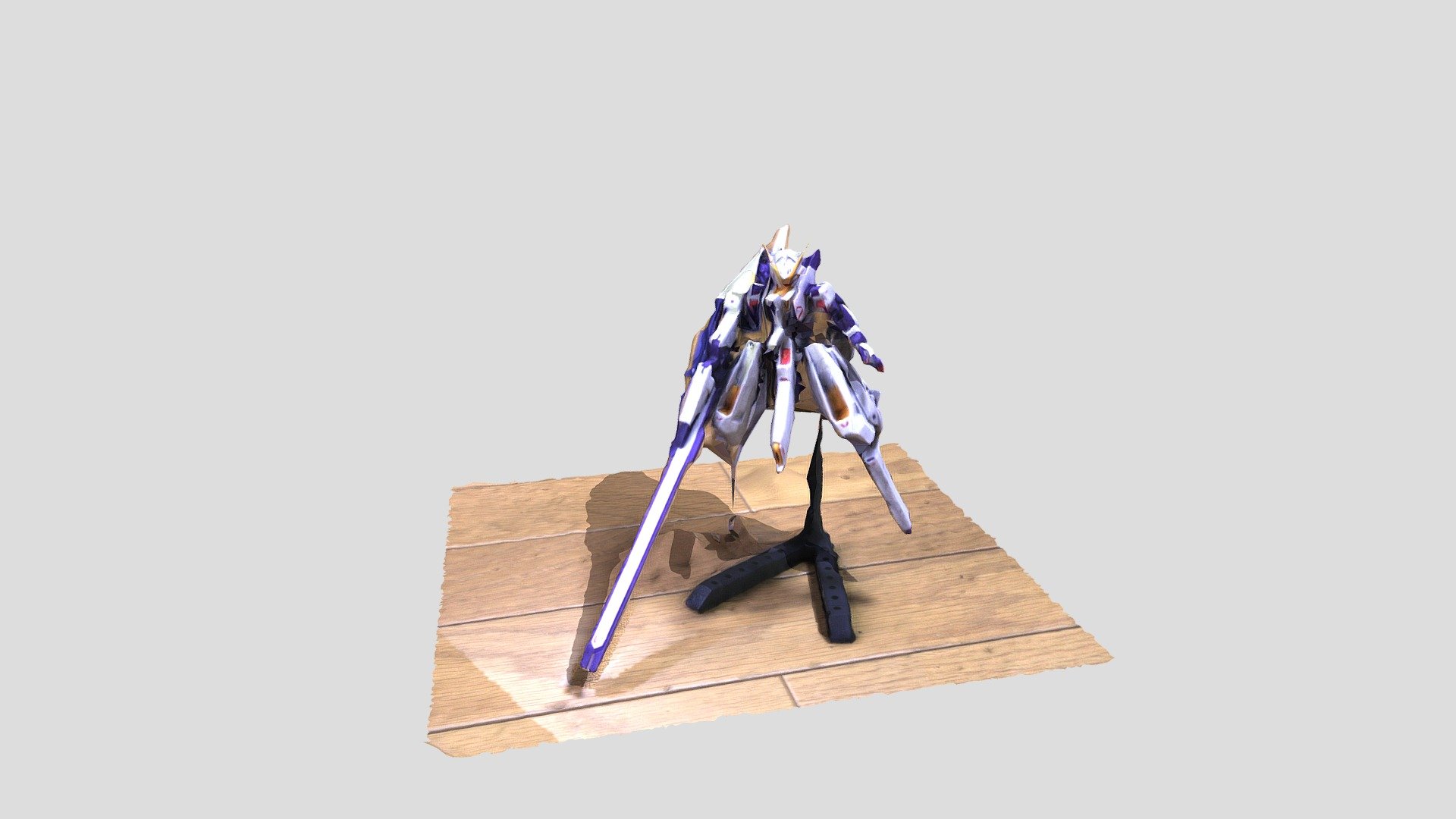 GUNDAM TR-6 Test Photogrammetory (フォトグラメトリ習作) — Sketchfab embed 3D viewer