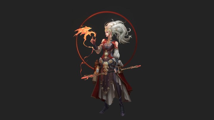 (WIP) The Counsil Of Archmage 3D Model