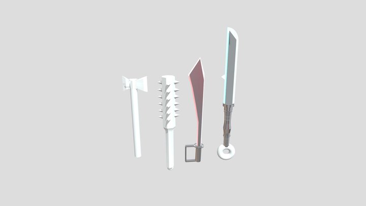 Espadas e afins 3D Model