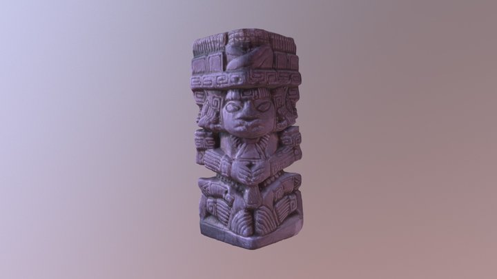 Maya God 3D Model