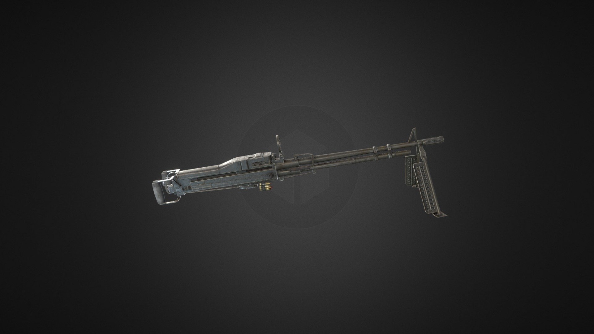 M60D General-purpose Machinegun - 3D model by CMoerland [2952444 ...