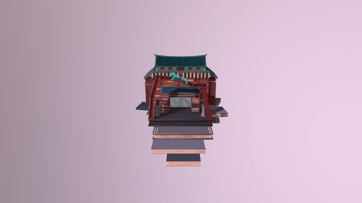 Tnua Library 3D Model