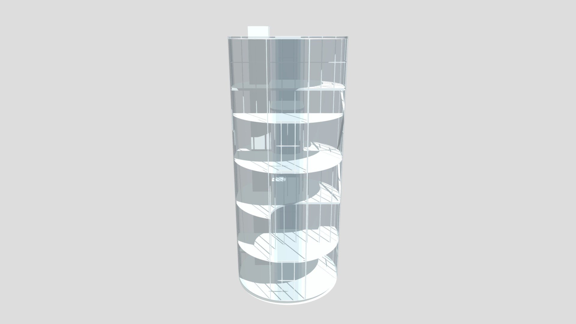 Variation 8(Circular Platforms):Shibaura House