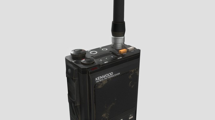 Walkie-talkie scp:sl fan-art - 3D model by ReZuS (@ReZuSZverus