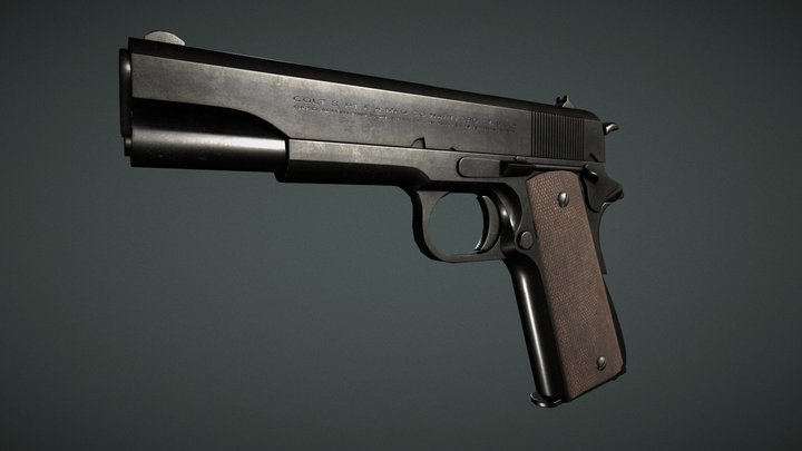 Colt 1911 3D Model