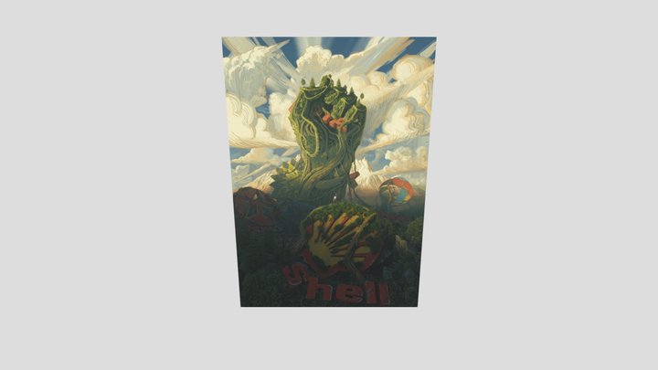 EnoraMercierArtPrintTest 3D Model
