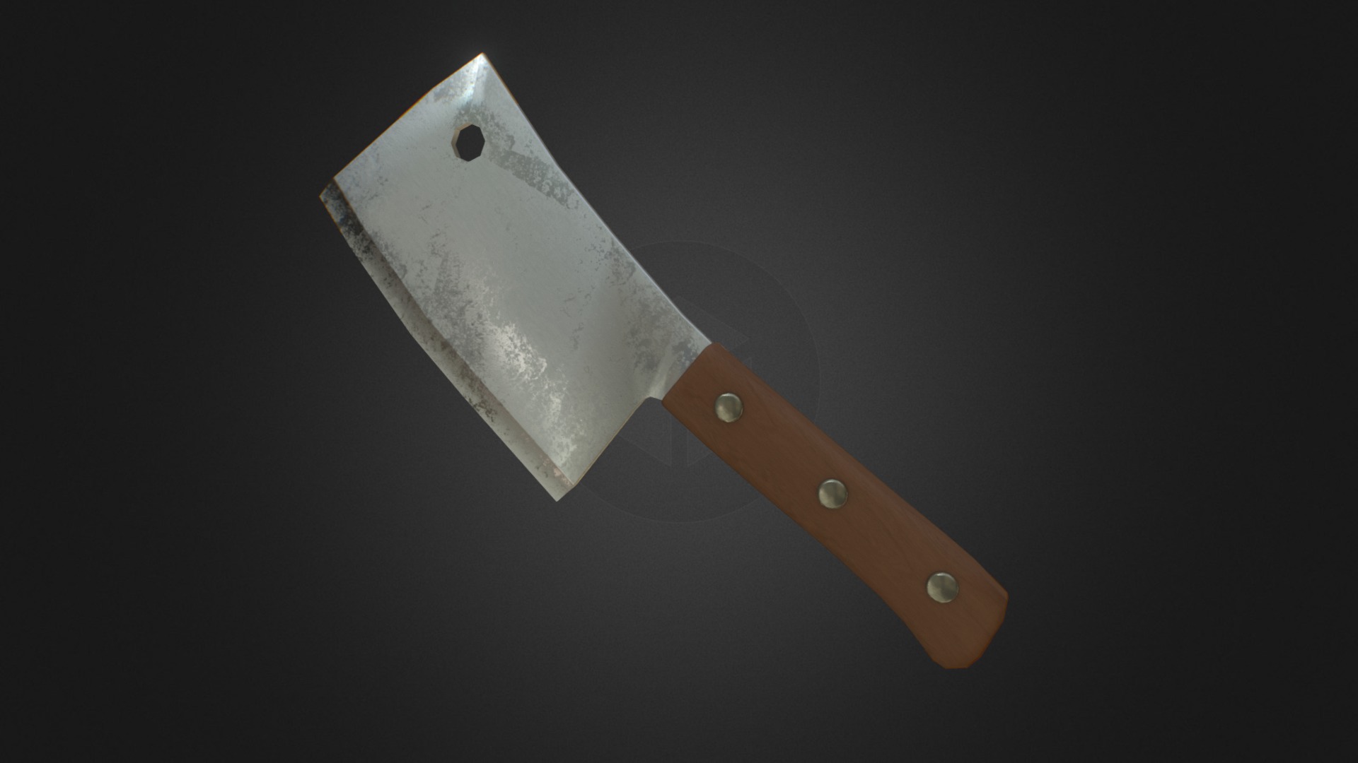 Simple Cleaver Download Free 3D model by Blender3D [2957d3c] Sketchfab