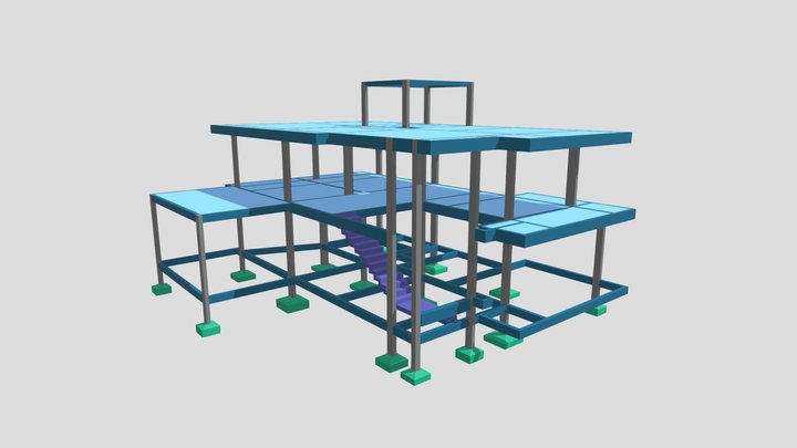 Projeto Estrutural - Paulo 3D Model