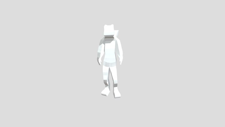 Otter Biped 3D Model