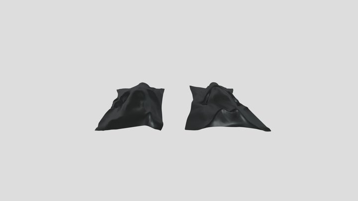 People Covered With Cloth 3D Model