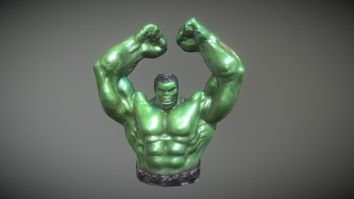 Hulk PBR 3D Model