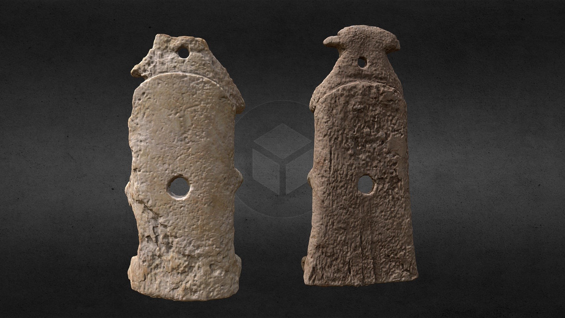 Bronze Age horse bridle (A) 3D model by Archaeological Museum SB