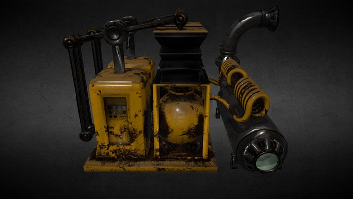 Pump Mechanism 3D Model