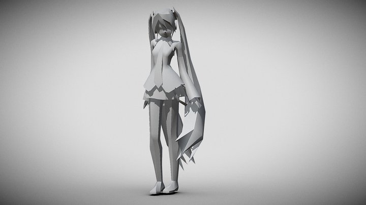 Hatune_miku02 – Modello 3D gratuito STL