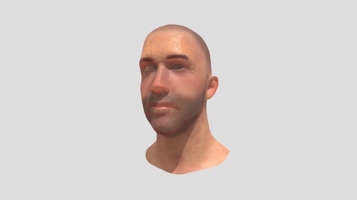 Face Texturing Project 3D Model
