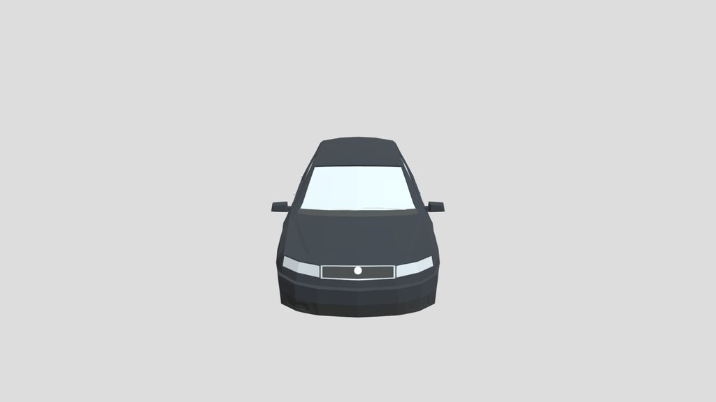 Low Poly Scoda Octavia