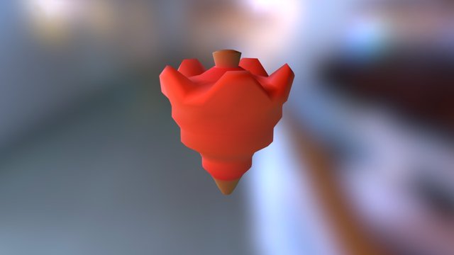 Potion Bottle (F) 3D Model