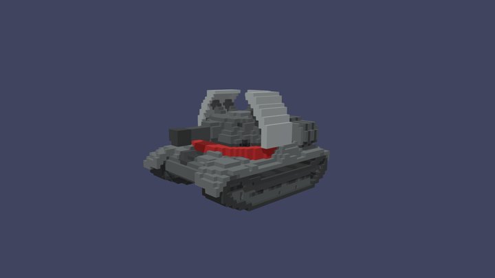 Mirage Tank 3D Model