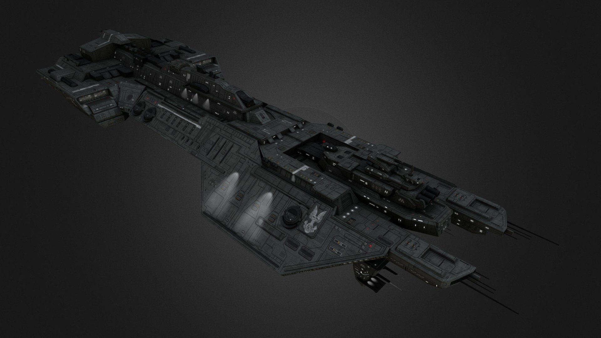 UNSC Phoenix-class assault ship - Buy Royalty Free 3D model by ...