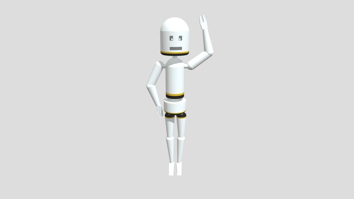 Paul Fogarty Character 3D Model