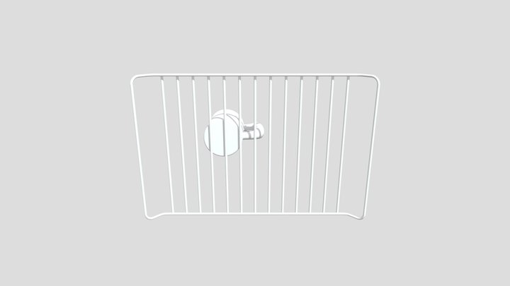 Dishrack With Mug 3D Model
